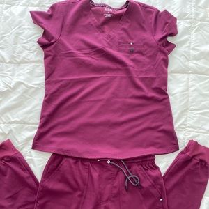 Koi Scrubs (Womens) top and bottom